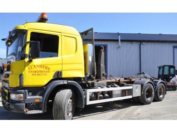 Hook lift truck Scania 124 6X2 420: picture 1