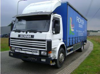 Curtainsider truck Scania 156000km: picture 1