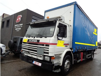 Curtainsider truck Scania 93 M 230 Top condition: picture 1