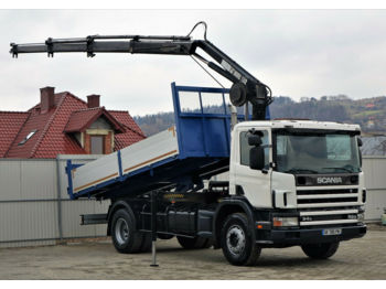 Tipper Scania 94G 220 Kipper 5,00m+Kran4x2Topzustand!: picture 1