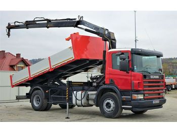 Tipper, Crane truck Scania 94 230 Kipper 5,40m +Kran**Topzustand: picture 1