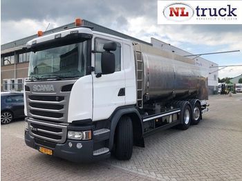 Tank truck for transportation of food Scania G410 6x2 16.000 ltr PUMP milk milch: picture 1