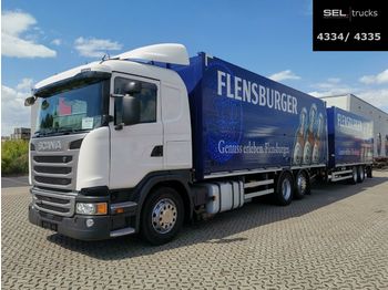Beverage truck Scania G410 / Retarder / Lenkachse / with trailer: picture 1