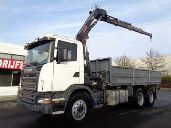 Dropside/ Flatbed truck Scania G420CB MANUAL 6X4: picture 1
