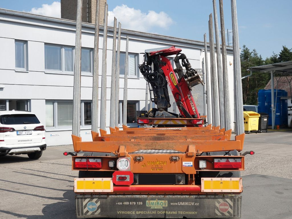 Timber truck, Crane truck Scania G500 6x4  Palfinger + Umikov: picture 4