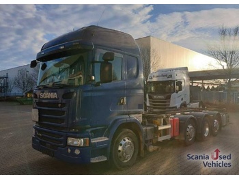 Container transporter/ Swap body truck Scania G 410 LB8x2*6HNB: picture 1