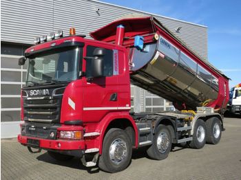 Tipper Scania G 450 8x4 4 Achs Muldenkipper Thermo Mulde: picture 1