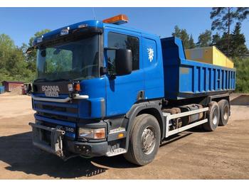 Dropside/ Flatbed truck Scania P114: picture 1