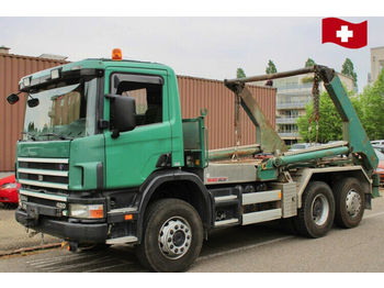 Skip loader truck Scania P124: picture 1