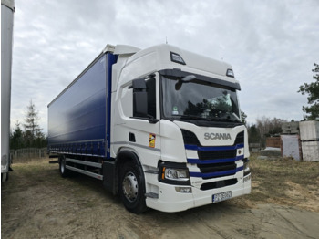 Scania P280 ,Steel/Air , Automat - Curtainsider truck: picture 1