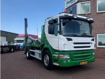 Container transporter/ Swap body truck Scania P340 4X2 CONTAINERSYSTEM HYVALIFT TOP CONDITION!!: picture 1