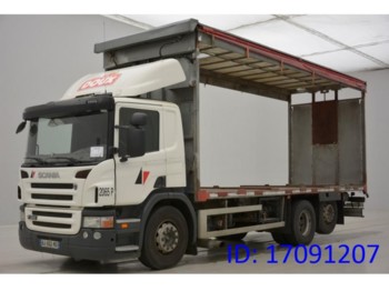 Curtainsider truck Scania P360 - 6x2: picture 1