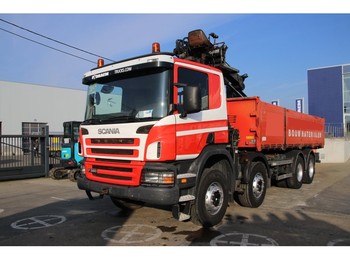 Tipper Scania P380 - HIAB 200C( 20t/m-3xhydr.): picture 1