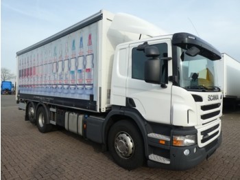 Curtainsider truck Scania P400 6x2*4  man. ret. pde: picture 1