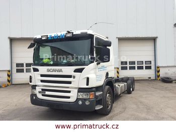 Autotransporter truck Scania P400 E5 Chassis für Kässbohrer: picture 1