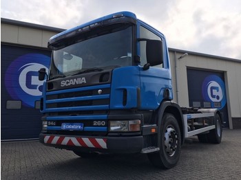 Container transporter/ Swap body truck Scania P94 GB4X2NZ 260Pk Haakarm systeem: picture 1