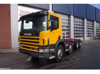 Cab chassis truck Scania P 124.420 8x4 Retarder Manual: picture 1