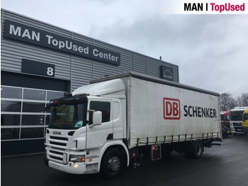 Curtainsider truck Scania P 230, DB 4X2: picture 1
