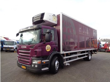Refrigerator truck Scania P 230 + Lift + 3 PEDALS + Carrier Supra 950 Mt: picture 1
