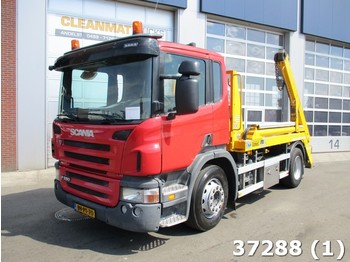 Skip loader truck Scania P 280 Euro 5: picture 1