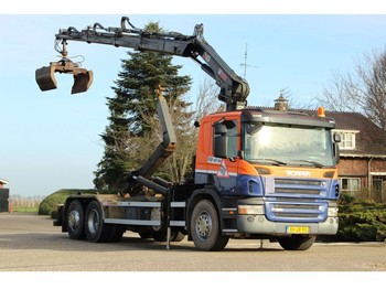 Hook lift truck Scania P 380 B 6X2 !!KRAAN/HAAK!! EURO5!!WEEGSYSTEEM!!: picture 1
