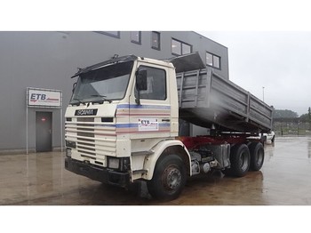 Tipper Scania R112 112 - 360 (FULL STEEL / 10 TYRES / MANUAL PUMP): picture 1