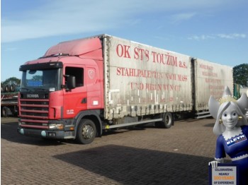 Curtainsider truck Scania R114.380 4X2 CR19 MANUAL: picture 1
