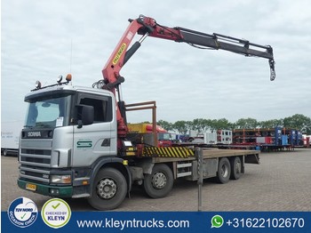 Dropside/ Flatbed truck Scania R114.380 8x2*6 palf. pk26000: picture 1