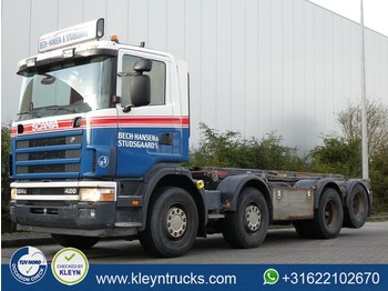 Cab chassis truck Scania R124.420 8x2 manual: picture 1