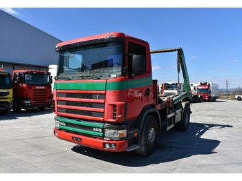 Skip loader truck Scania R124 GA 4x2 NZ Welaki (Kupplung defekt): picture 1