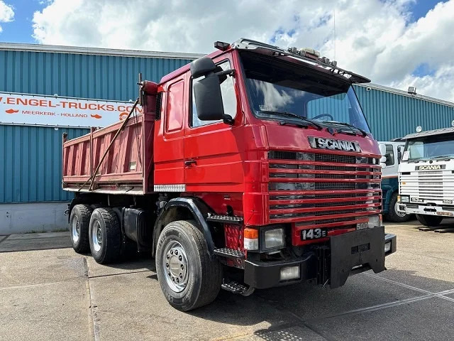 Tipper Scania R143-420 V8 6x4 FULL STEEL MEILLER KIPPER (MANUAL GEARBOX / FULL STEEL SUSPENSION / REDUCTION AXLES / HYDRAILIC KIT): picture 6