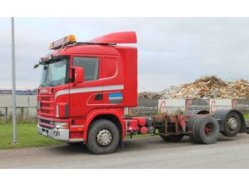Container transporter/ Swap body truck Scania R144LB6X2*4NA460: picture 1