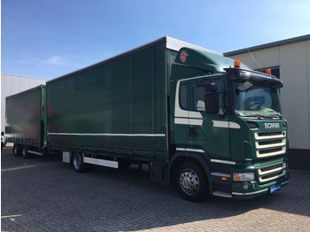 Box truck Scania R310 DB4x2MLB Euro 3 ANALOG TACHO + Renders 2-axle trailer: picture 1