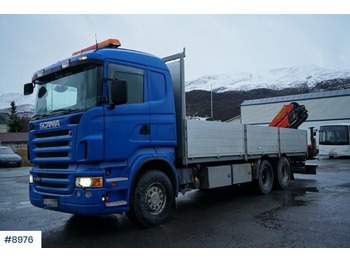 Dropside/ Flatbed truck Scania R380: picture 1