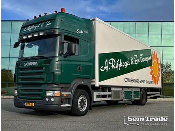 Refrigerator truck Scania R380 BLOEMEN RETARDER EURO 3 ANALOGE TACHO 909k KM ORIGINEEL KOELING KACH: picture 1
