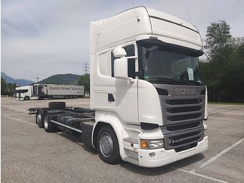 Container transporter/ Swap body truck Scania R410: picture 1