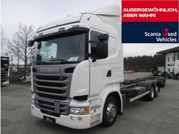 Container transporter/ Swap body truck Scania R410LB6X2MLB / C782 Jumbo / Kompl.Zug: picture 1