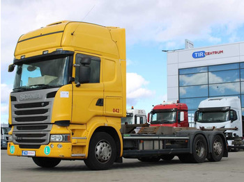 Container transporter/ Swap body truck SCANIA R 410