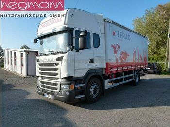 Curtainsider truck Scania R410, Fahrschul LKW, 6 Sitze, Doppelbediening: picture 1