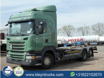 Container transporter/ Swap body truck Scania R410 hl 6x2*4 retarder: picture 1