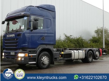Container transporter/ Swap body truck Scania R410 hl retarder wb 490: picture 1