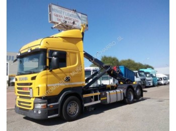 Container transporter/ Swap body truck Scania R420: picture 1