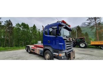 Hook lift truck Scania R420 6x2 hook lift: picture 1
