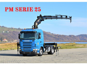 Crane truck Scania R420 * Sattelzugmaschine + PM SERIE 25/FUNK *TOP: picture 1
