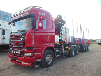 Timber truck SCANIA R 450
