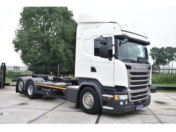 Cab chassis truck Scania R450 HL 6x2MNB - BDF - RETARDER - EURO 6 - 386 TKM - FULL AIR - TOP CONDITION -: picture 1