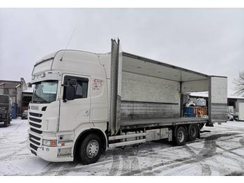 Box truck Scania R480LB6X2HNB EURO 5 full side opening: picture 1