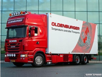 Refrigerator truck Scania R480 6X2 EURO 6 MANUAL RETARDER THERMO KING: picture 1