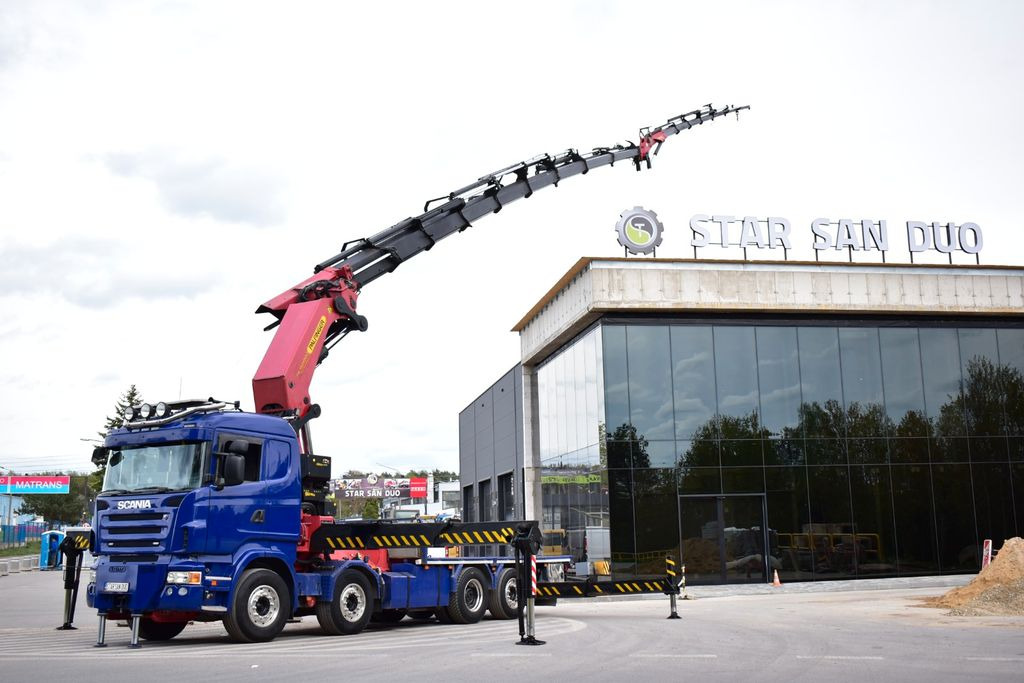 Leasing of Scania R480 8x2 PALFINGER PK 150002 FLY JIB WINCH CRANE  Scania R480 8x2 PALFINGER PK 150002 FLY JIB WINCH CRANE: picture 1