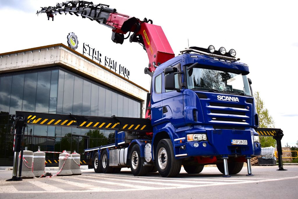 Leasing of Scania R480 8x2 PALFINGER PK 150002 FLY JIB WINCH CRANE  Scania R480 8x2 PALFINGER PK 150002 FLY JIB WINCH CRANE: picture 2